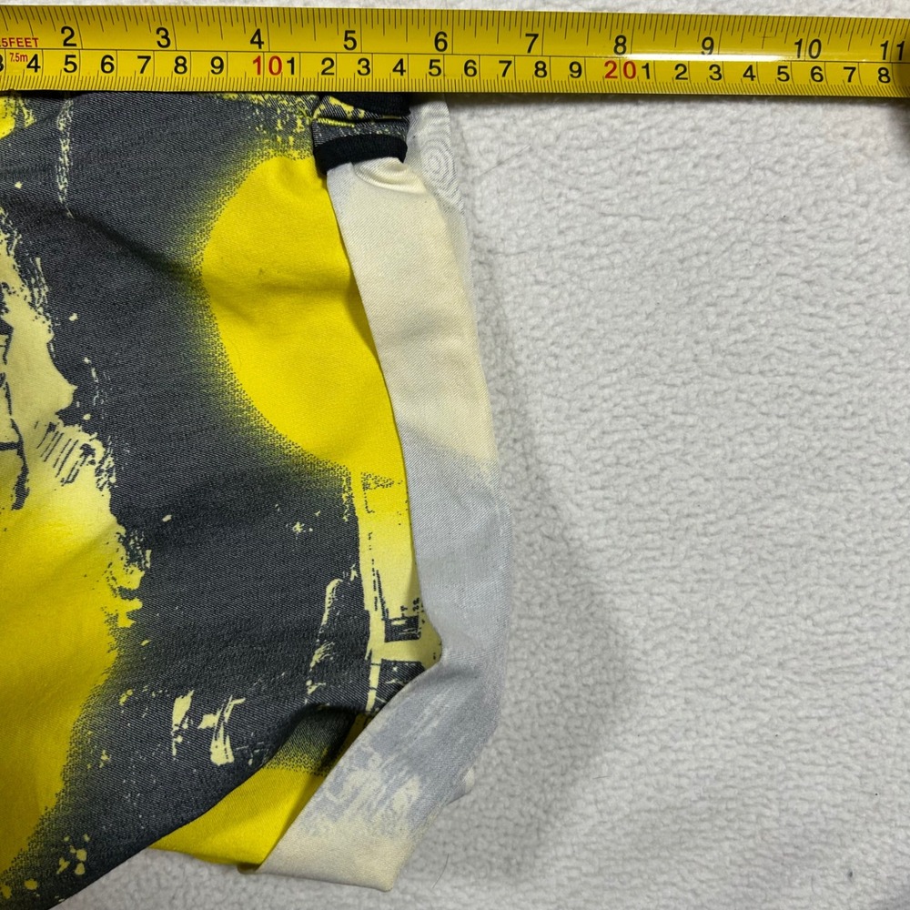 Nike Court Dri-FIT Shorts Mens Large Yellow Black Beach Graphic Print DV9111-731 - Picture 7 of 7